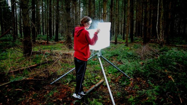 Foto af kunstværket