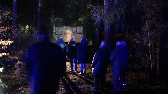 Foto af installationen Ser du mig virkelig af Anne Mette Harkes